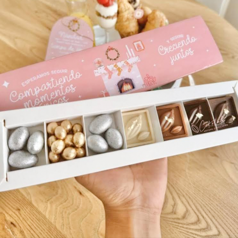 PALOROSA COKOLATE CHOCOLATES NAVIDAD